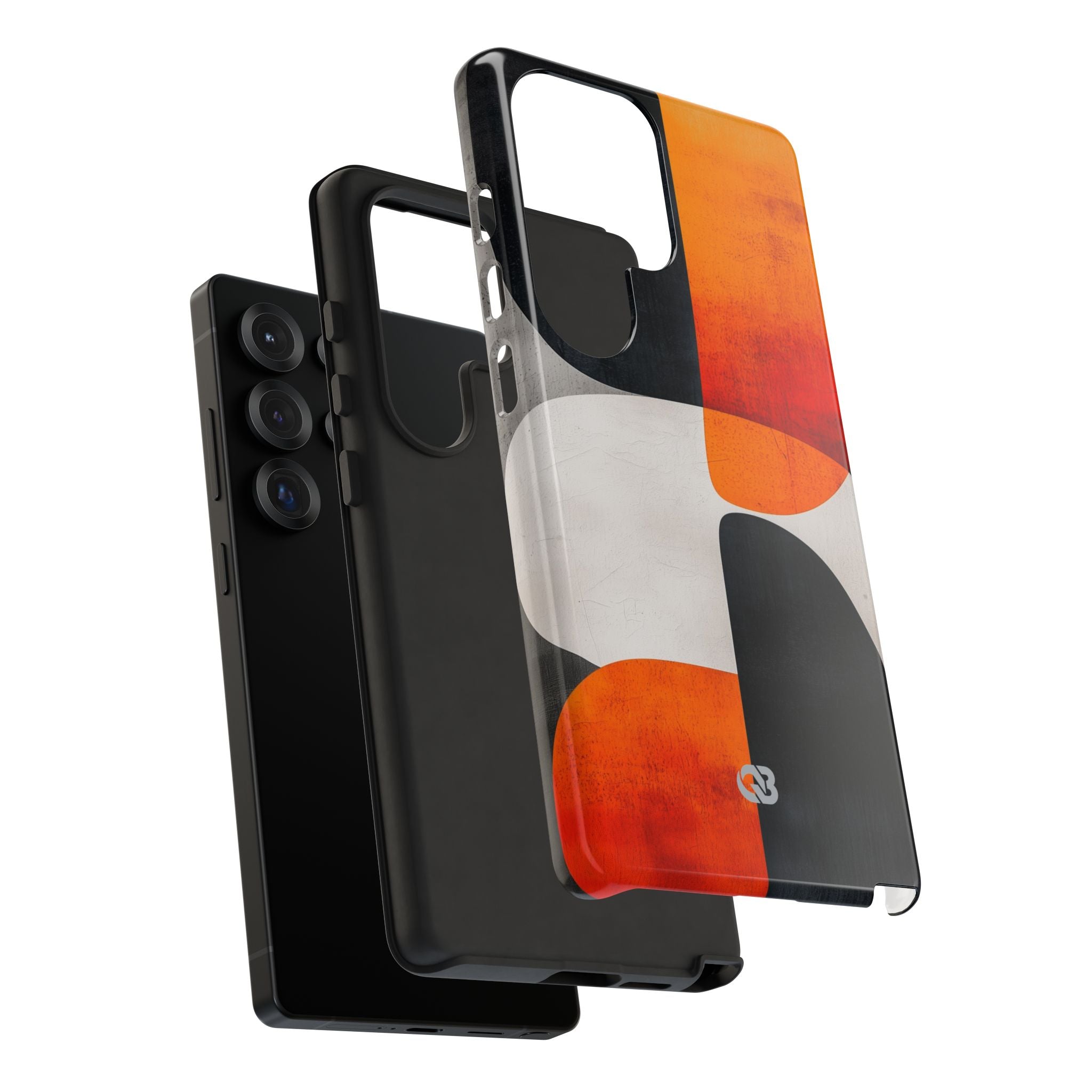 Burnt Amber Flow · Tough Phone Case for Samsung