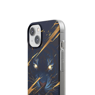 Obsidian Gold Predator · Soft Coque de téléphone pour iPhone