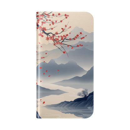 Crimson Branch Moonlight - iPhone 15 Pro Max Case - Wallet
