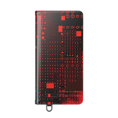 Crimson Circuit - Samsung S25 Ultra Case - Portemonnee