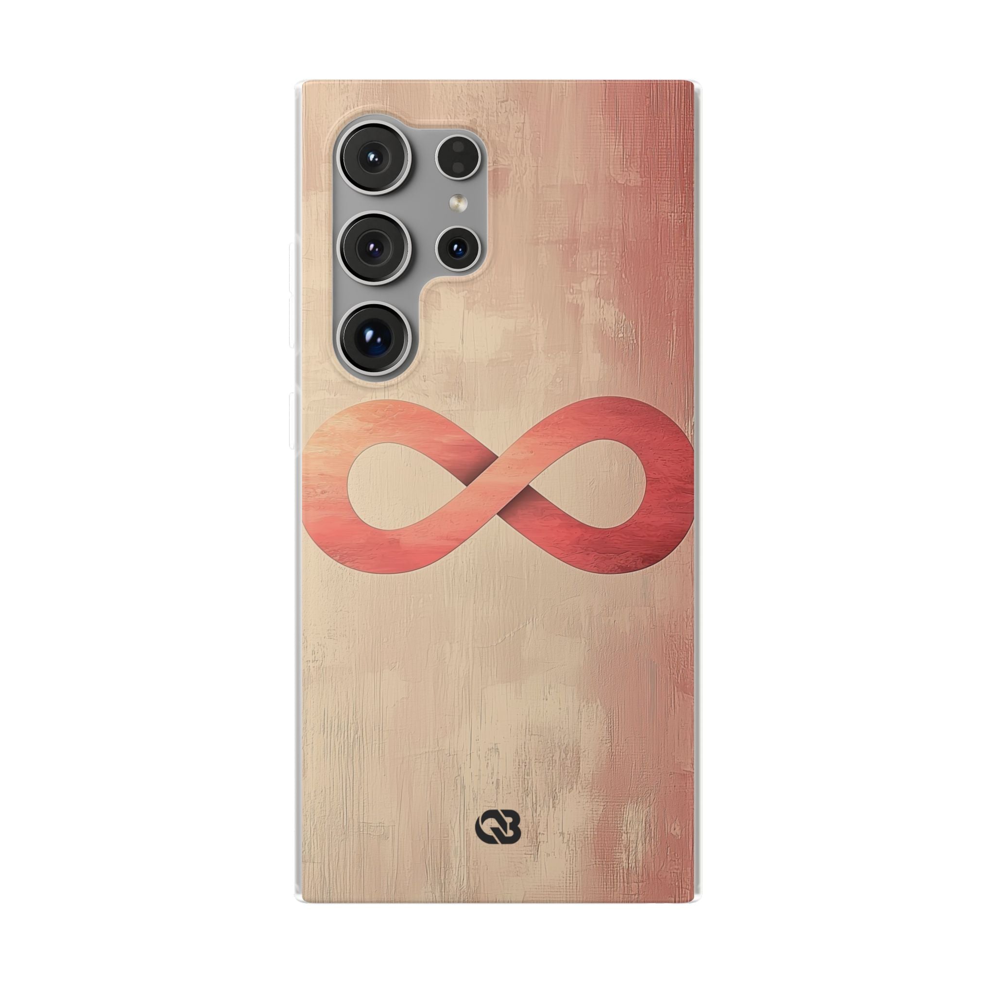 Terracotta Infinity Stroke · Soft Phone Case for Samsung