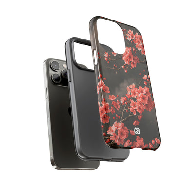 Dark Sakura Nocturne · Tough Phone Case for iPhone · Black