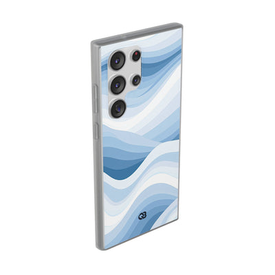 Blue Lite Phone Case for Samsung - Glacial Indigo Flow