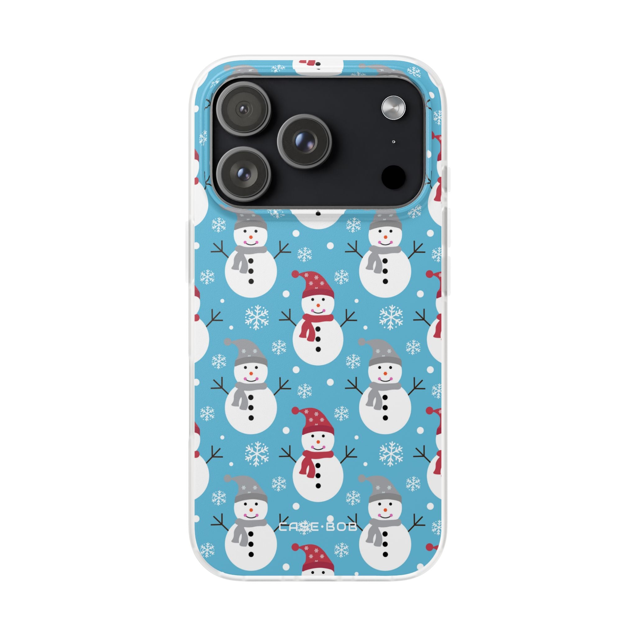 Snowman Parade iPhone 17 Pro Case - Soft - CASE•BOB