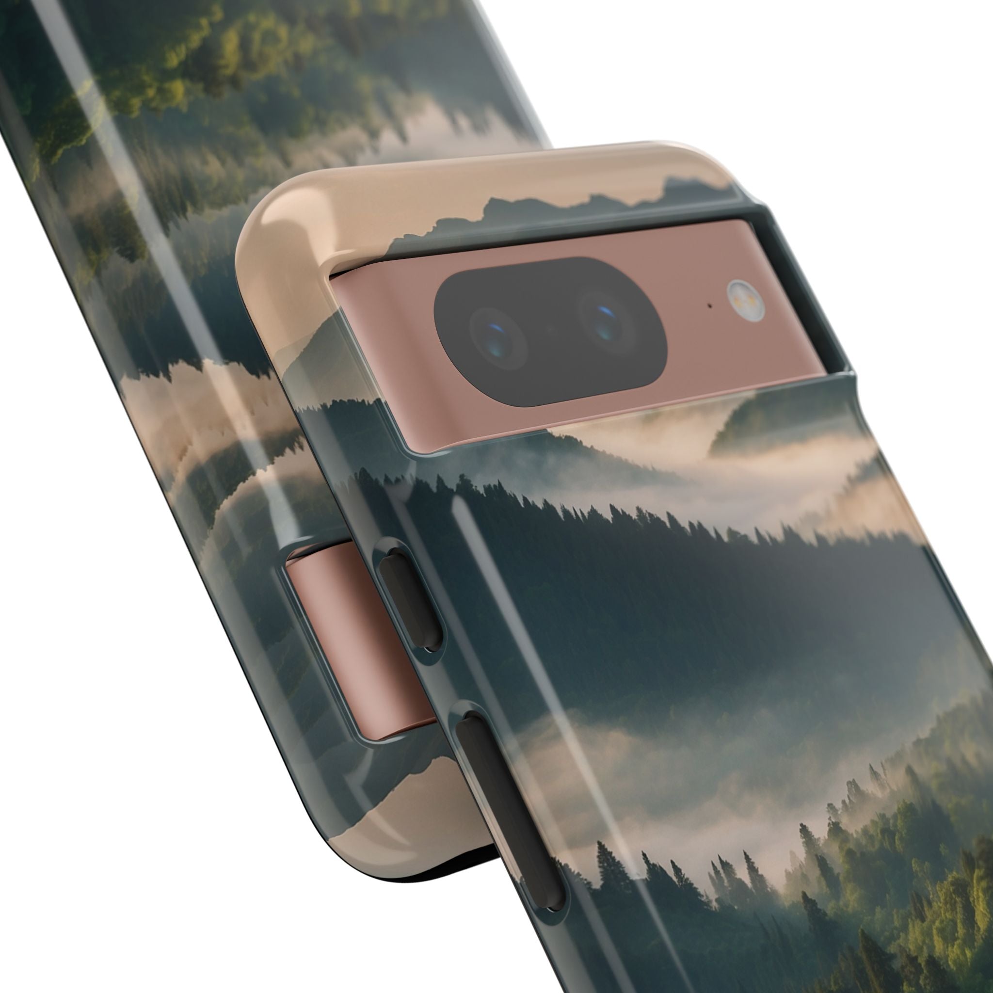 Foggy Mountain Ridge · Tough Phone Case for Google Pixel