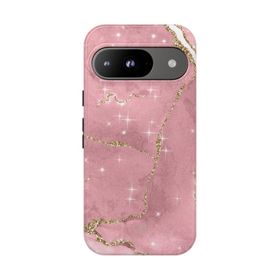 Rose Sparkle Marble · Tough Phone Case for Google Pixel