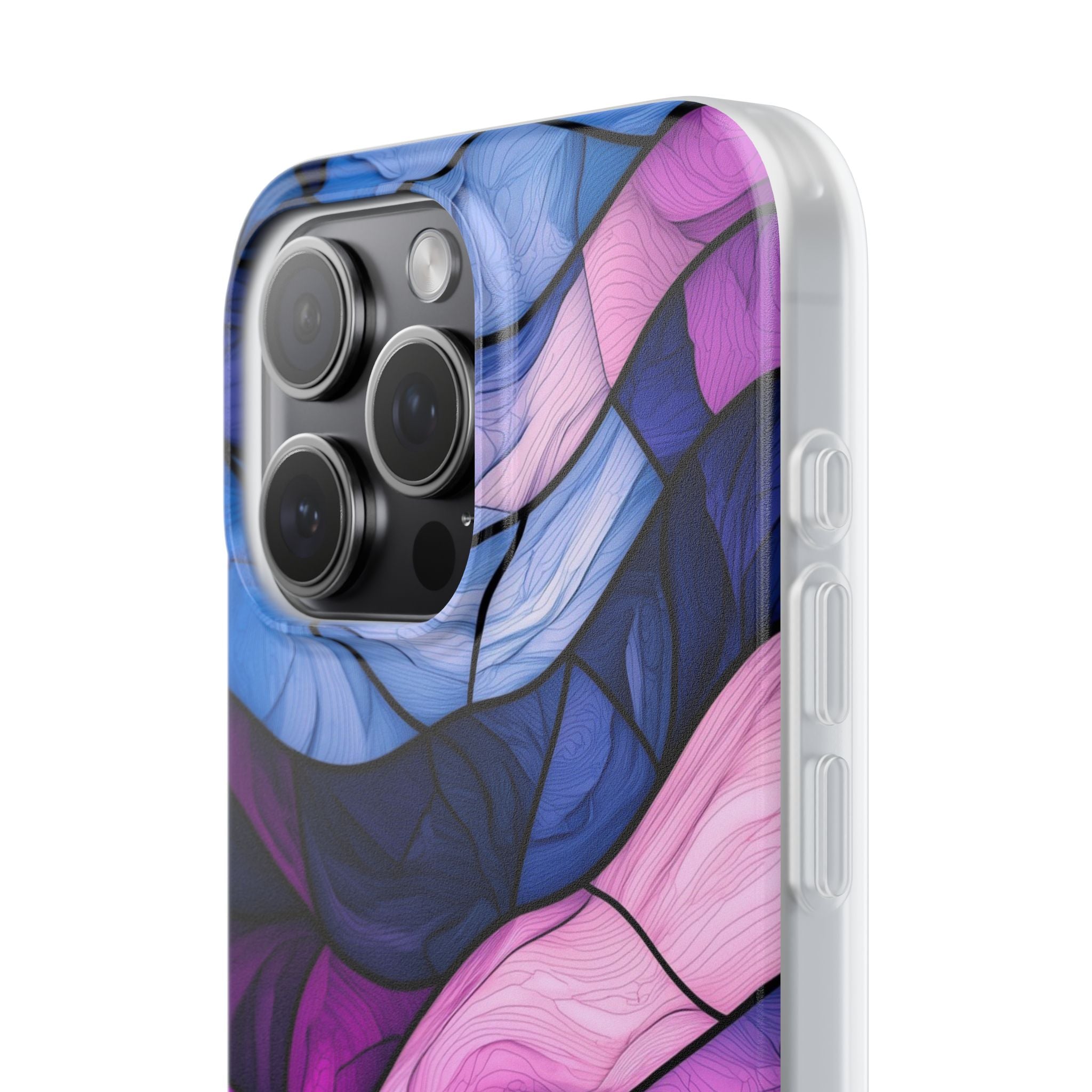 Wavelike Glow iPhone 15 Pro Max Case - Soft