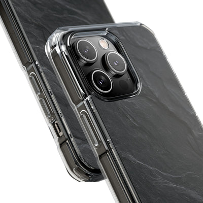 Black Impact MagSafe Phone Case for iPhone - Midnight Slate Ridge