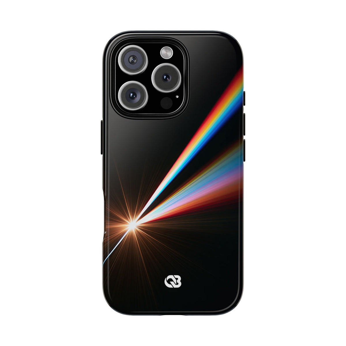 Spectral Refraction · Tough Phone Case for iPhone · Black