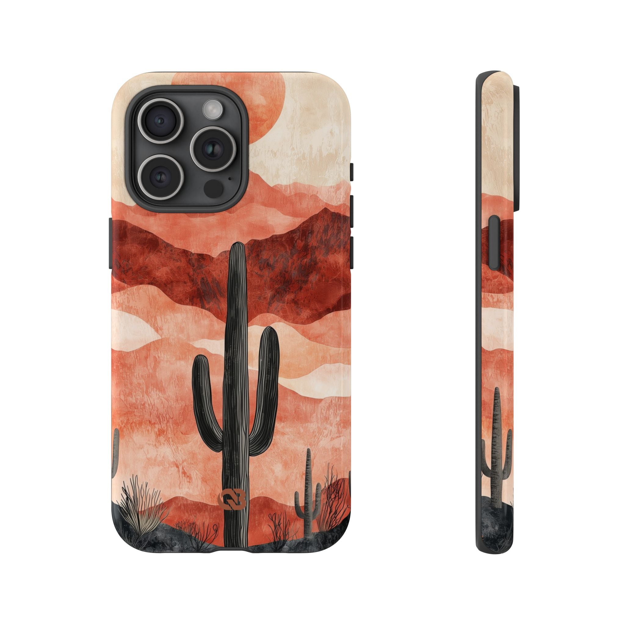 Terracotta Desert Sun · Tough Phone Case for iPhone