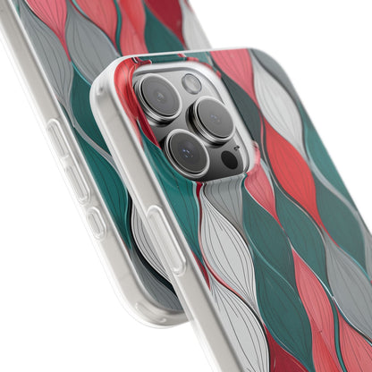 Blattkaskade Teal iPhone 16 Pro Max Case - Soft