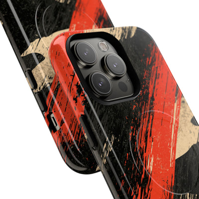 Urban Slash Camo · Tough 2.0 Magnetic Phone Case for iPhone · Black