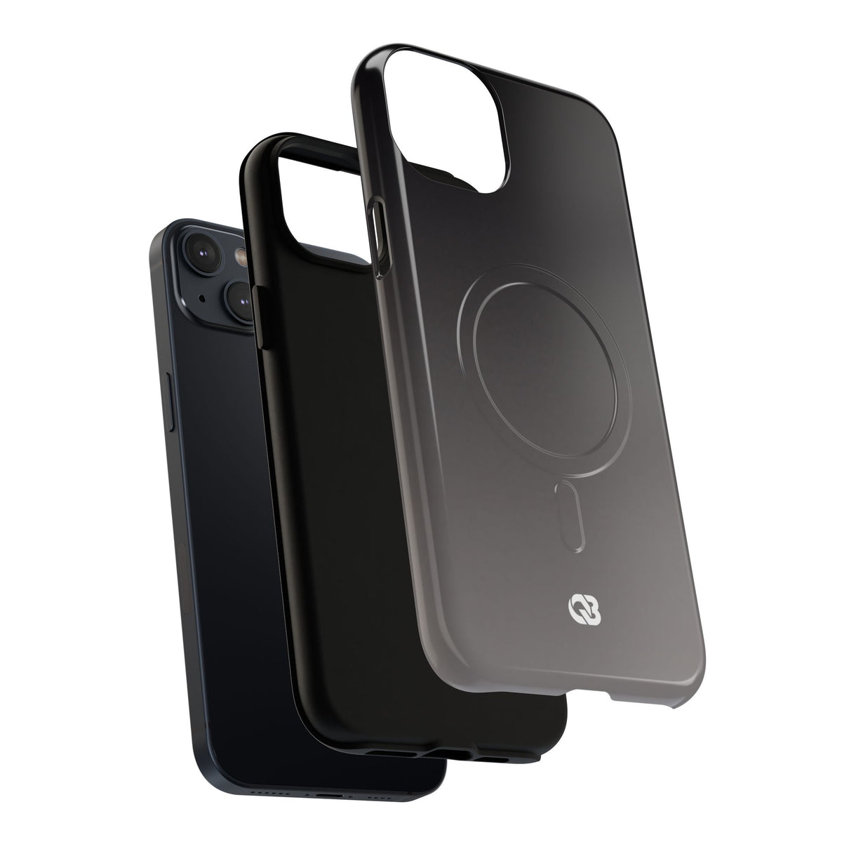 Obsidian Fade · Tough 2.0 Magnetic Phone Case for iPhone · Black