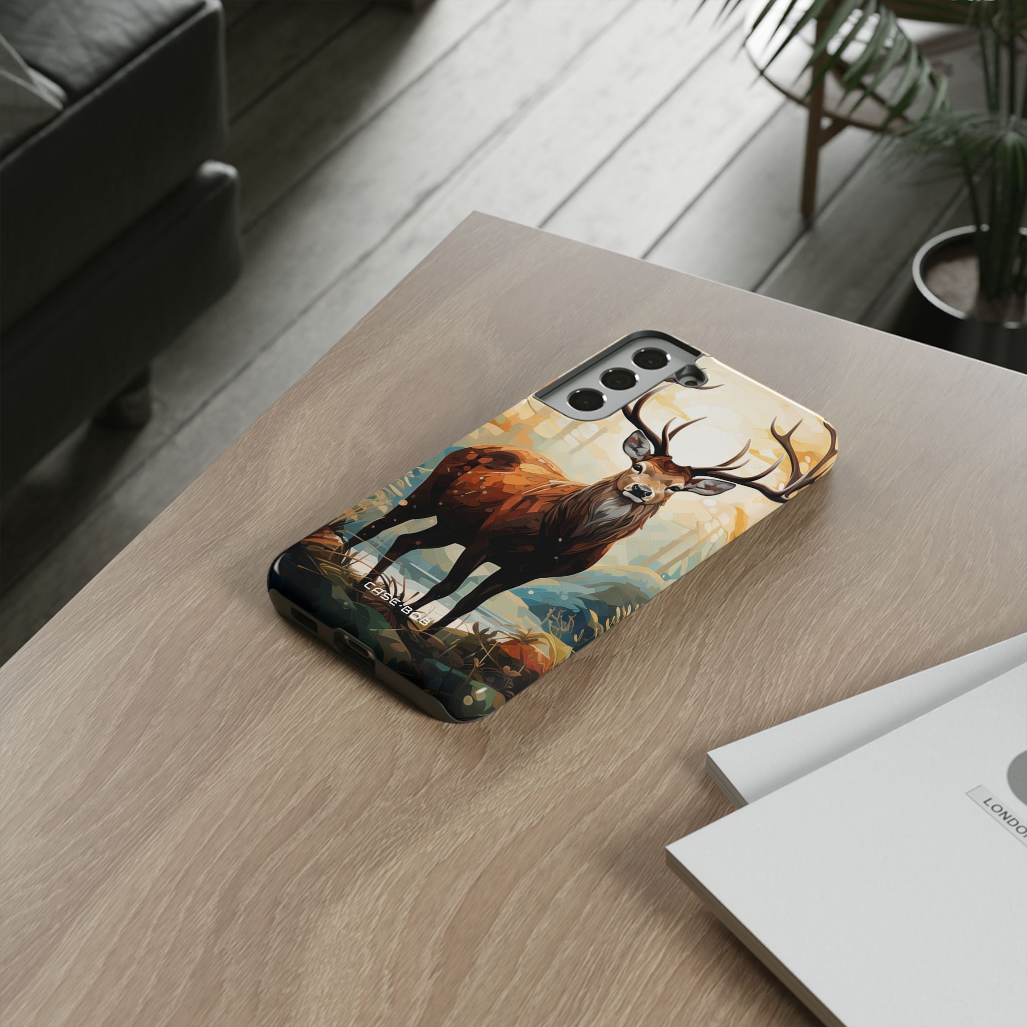 Glowing Stag Samsung S22 Plus Case - Tough - CASE•BOB