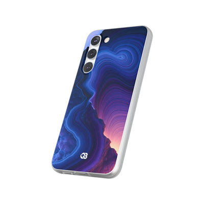 Radiant Strata · Lite Phone Case for Samsung · Blue