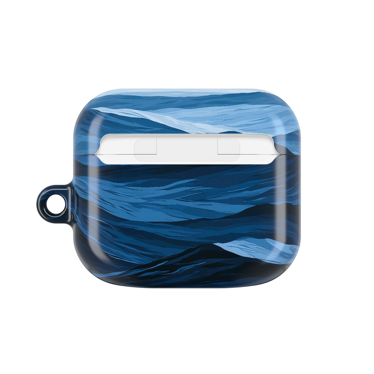 Cerulean Ridges · Hard Case for AirPods & AirPods Pro · Blue