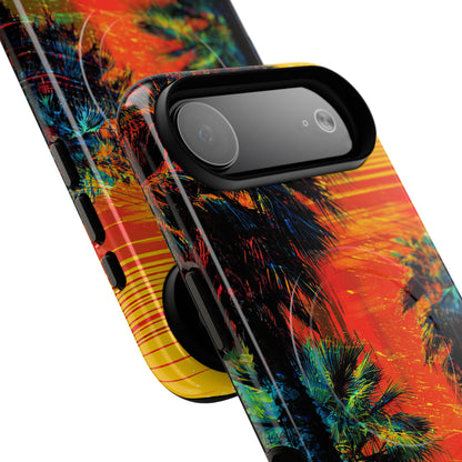 Tropical Sunburst iPhone 17 Air Case - Tough+ - CASE•BOB
