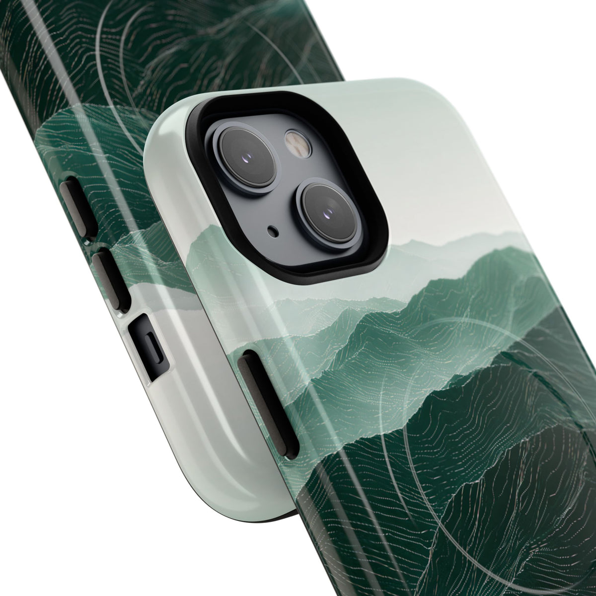 Alpine Mist · Tough 2.0 Magnetic Phone Case for iPhone · Green