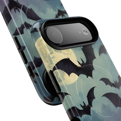 Glowing Bat Swarm iPhone 17 Air Case - Tough+ - CASE•BOB