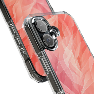 Peach Wave Drift iPhone 16 Case - Impact