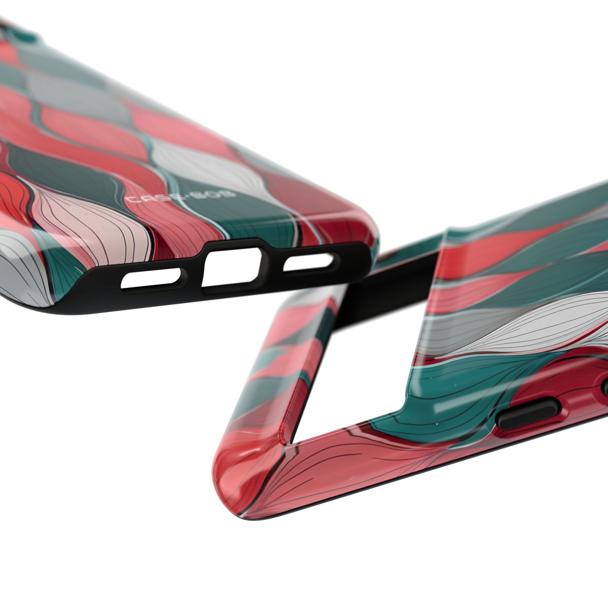 Leaf Cascade Teal Google Pixel 8 Pro Case - Tough