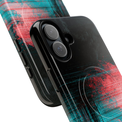 Digital Signal Drift · Tough 2.0 Magnetic Phone Case for iPhone · Black