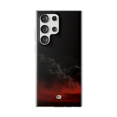 Crimson Fog Void · Lite Phone Case for Samsung · Black