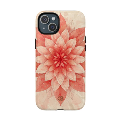 Coral Layered Bloom · Tough+ Handyhülle für iPhone · Magsafe