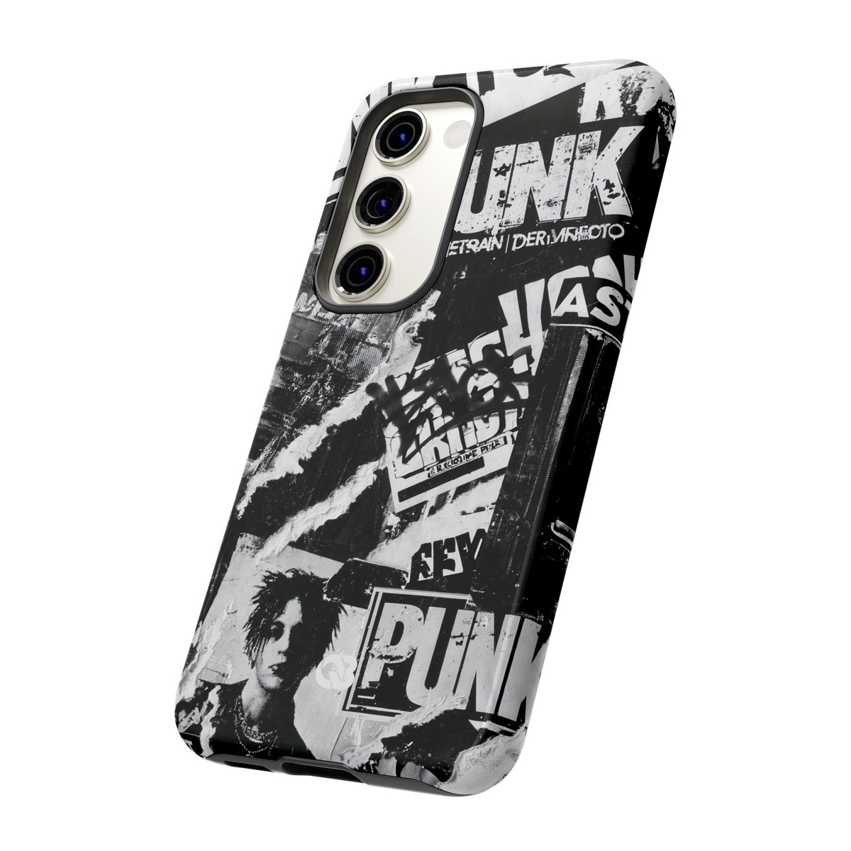 Underground Punk Collage · Tough Phone Case for Samsung · Black