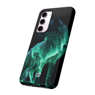 Nordic Aurora Fox · Tough Phone Case for Samsung · Teal