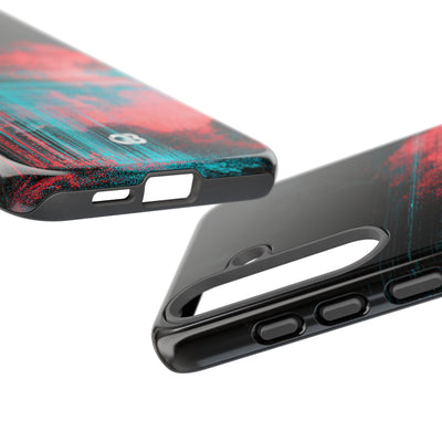 Digital Signal Drift · Tough Phone Case for Samsung · Black