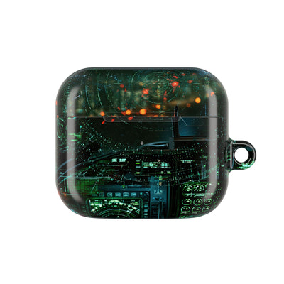 Tactical Avionics HUD · Hard Case for AirPods & AirPods Pro · Green