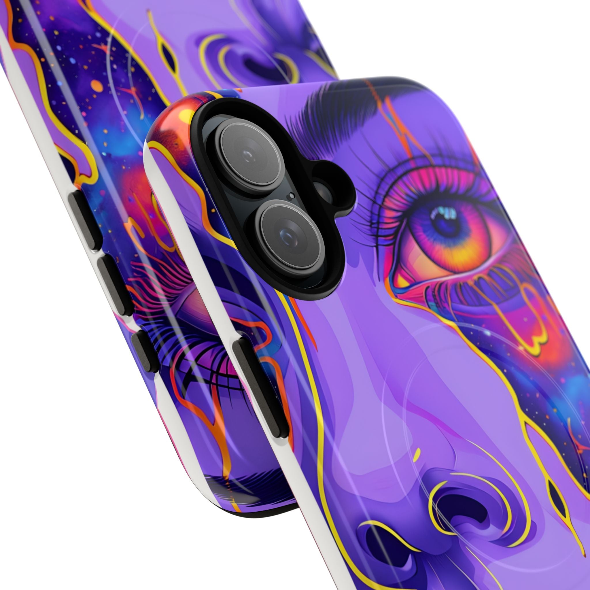 Violet Cosmic Gaze · Tough+ Custodia per iPhone · Magsafe