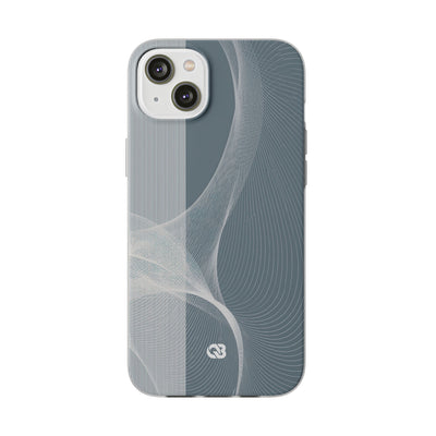 Grey Lite Phone Case for iPhone - Slate Mesh Horizon