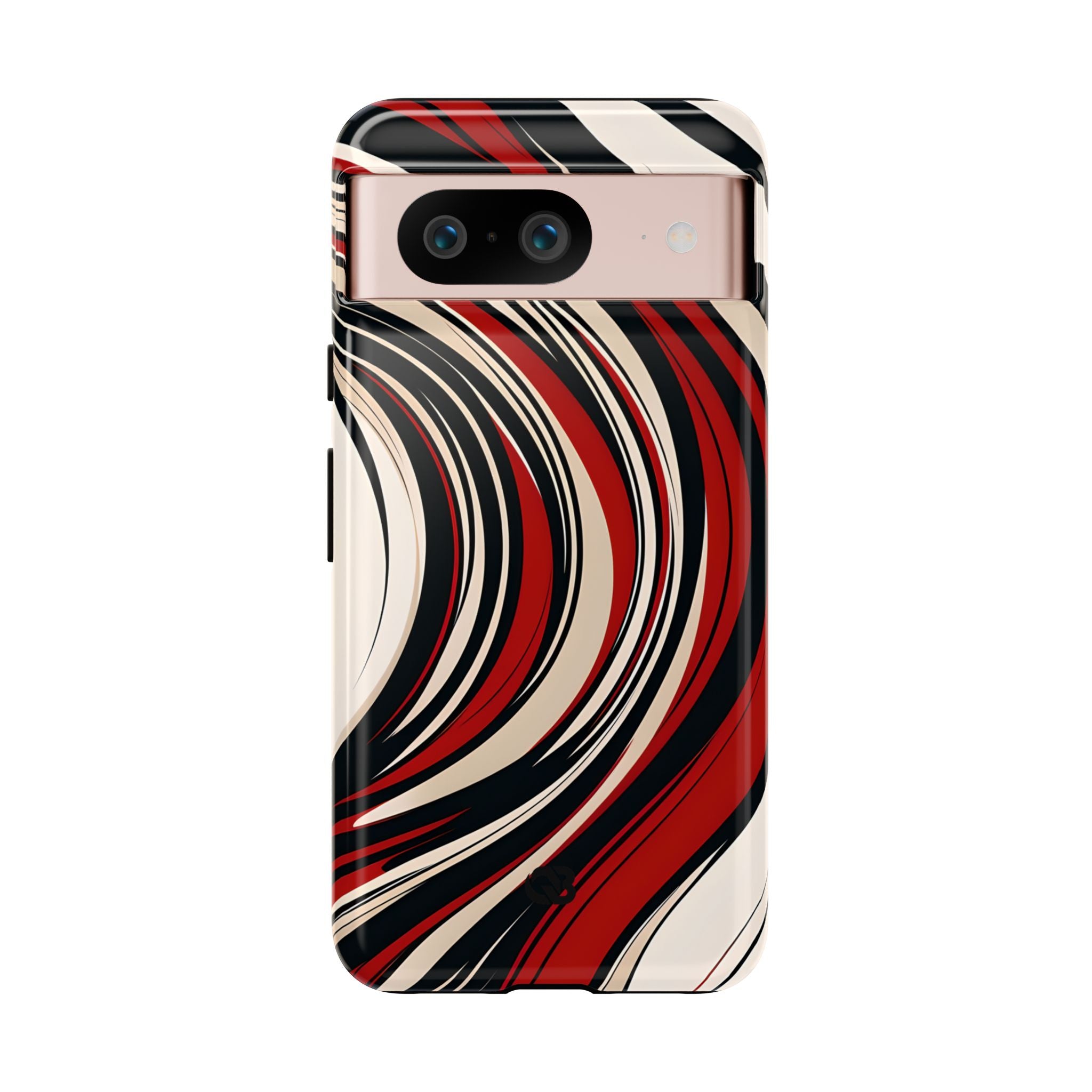 Karmesin Fluss Wellen · Tough Handyhülle für Google Pixel