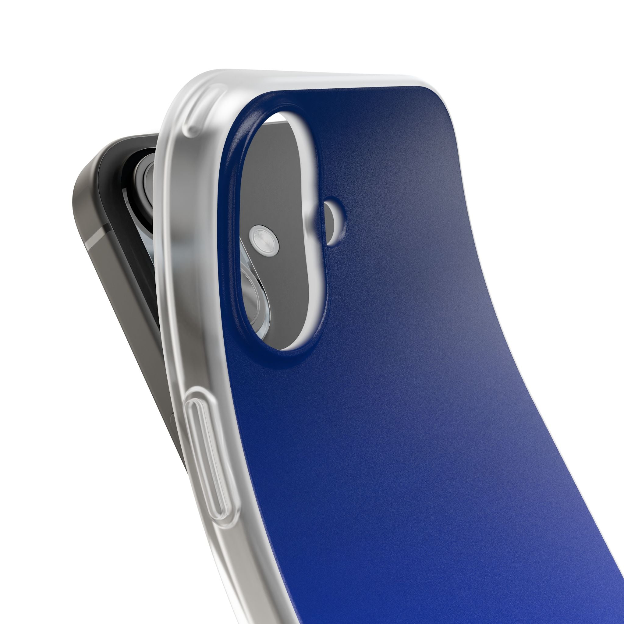 Blue Lite Phone Case for iPhone - Cobalt Depth Shift