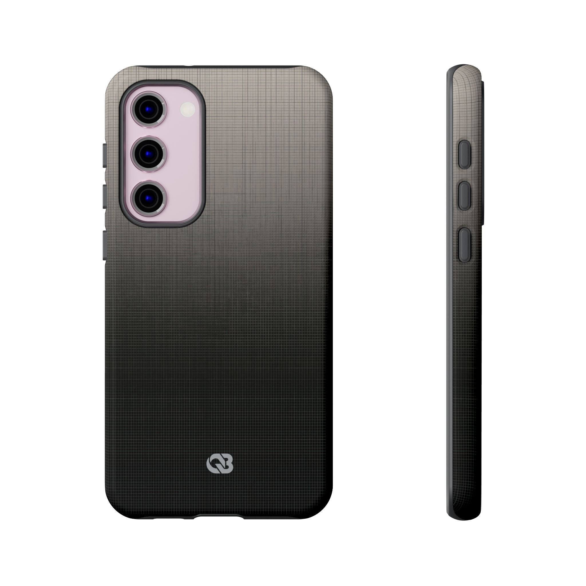 Grey Tough Phone Case for Samsung - Faded Sand Mesh