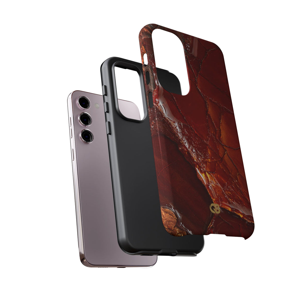 Amber Embrace · Tough Phone Case for Samsung · Brown