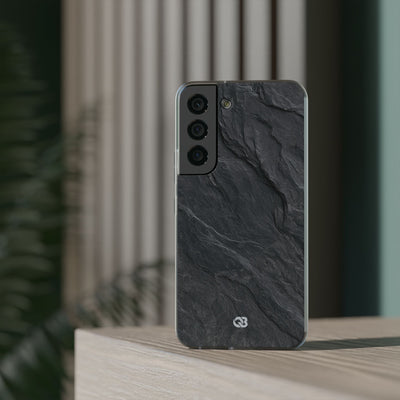Black Lite Phone Case for Samsung - Midnight Slate Ridge