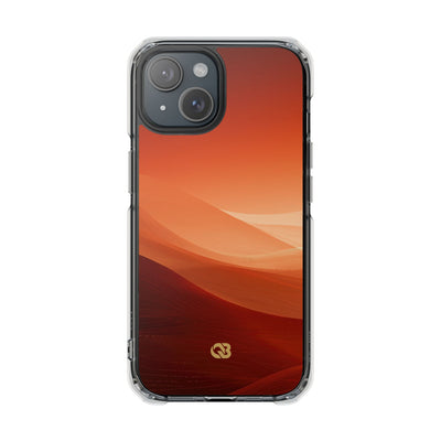Orange Impact MagSafe Phone Case for iPhone - Crimson Dune Gradient