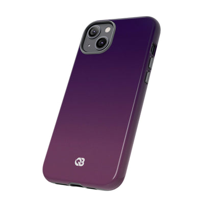 Purple Tough Phone Case for iPhone - Nocturnal Plum Fade