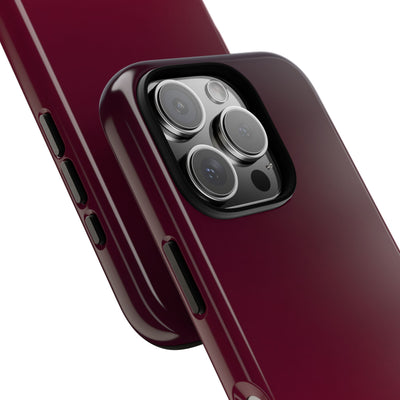 Bordeaux Spectrum · Tough Phone Case for iPhone · Red