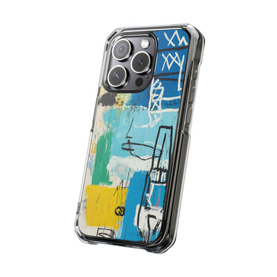 Azure Urban Scribble · Impact Custodia per iPhone · Magsafe