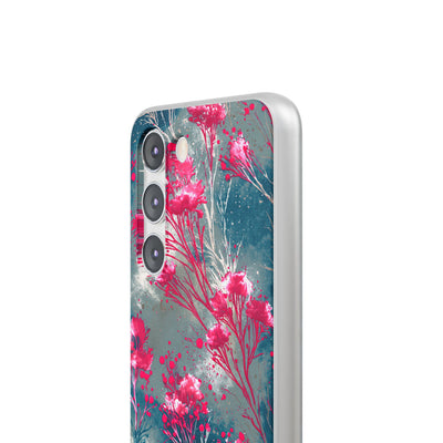 Cyber Blossom · Lite Phone Case for Samsung · Teal