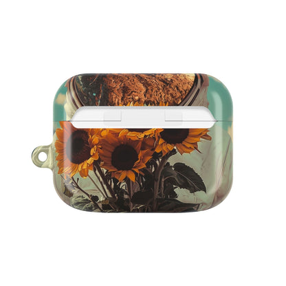 Sunflower Astronaut - AirPods Case