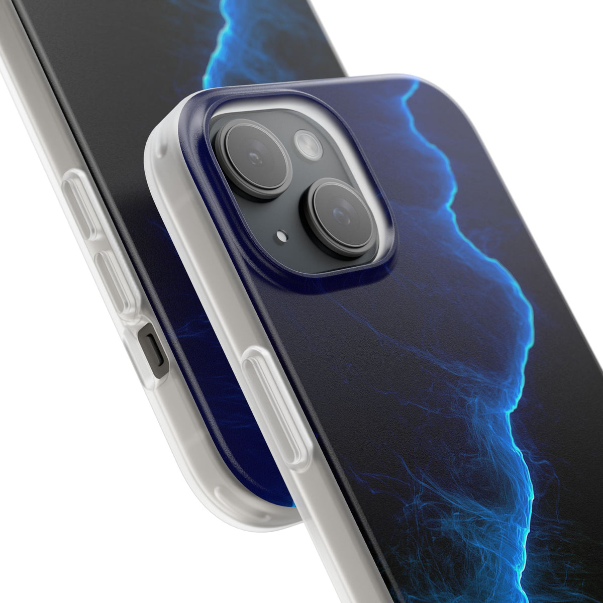 Electric Azure Drift · Lite Phone Case for iPhone ·  Blue