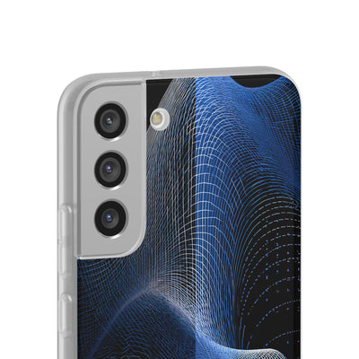 Blue Lite Phone Case for Samsung - Electric Blue Flux