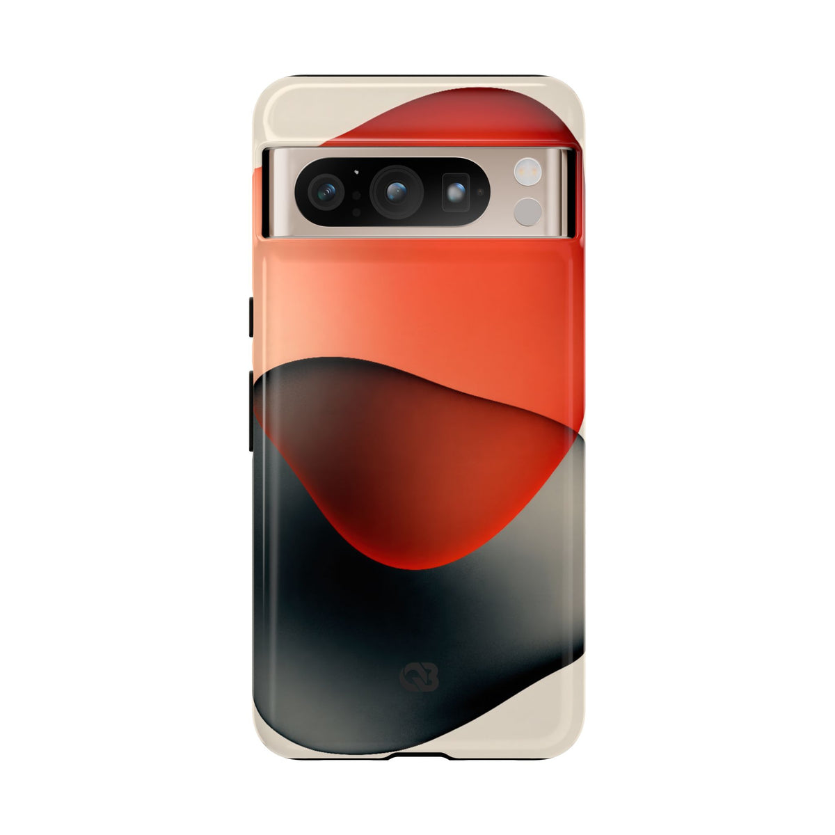 Translucent Crimson Form · Tough Phone Case for Pixel ·  Red