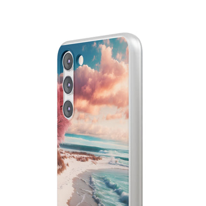 Lyserød Træ Brise Samsung S23 Plus Cover - Blødt