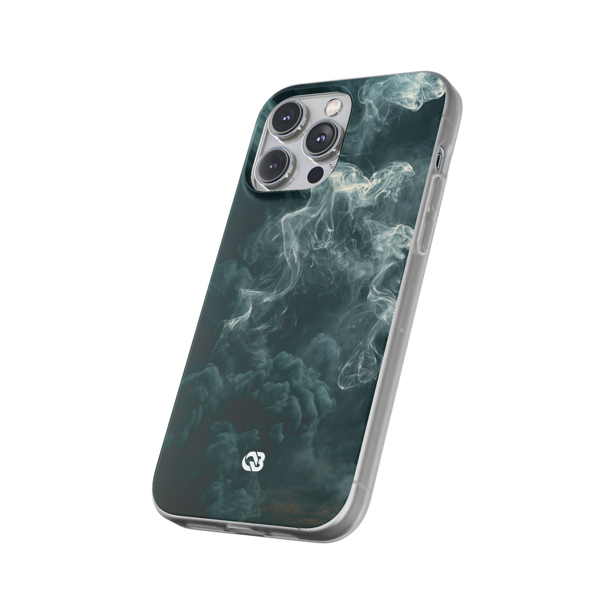Luminescent Vapor Drift · Lite Phone Case for iPhone ·  Teal